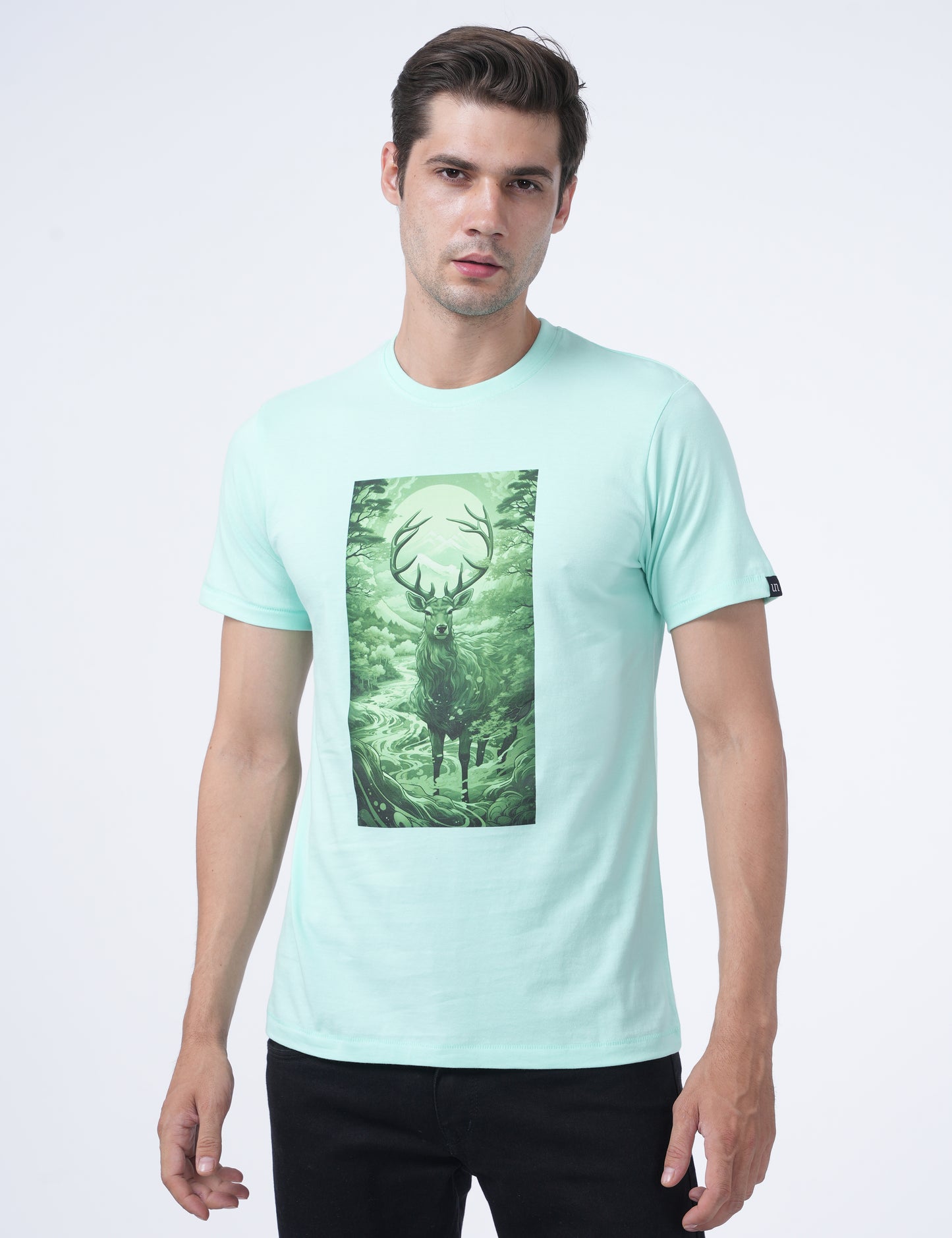 Men T-shirt - Brook green - UN007