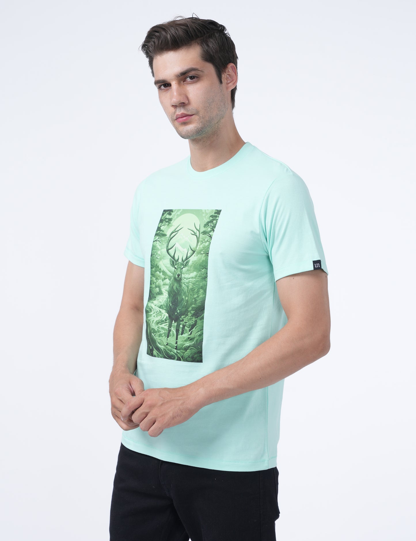 Men T-shirt - Brook green - UN007