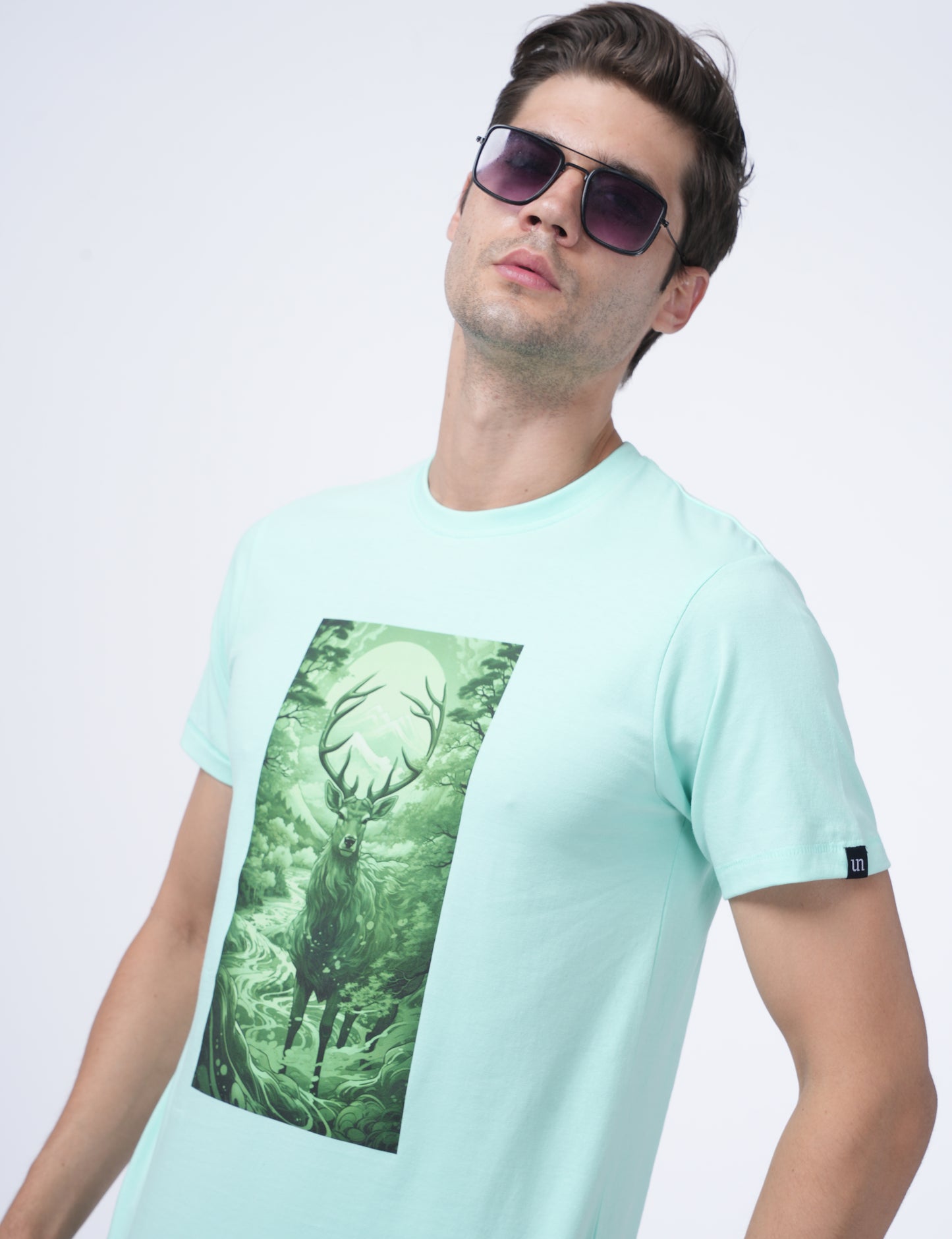 Men T-shirt - Brook green - UN007