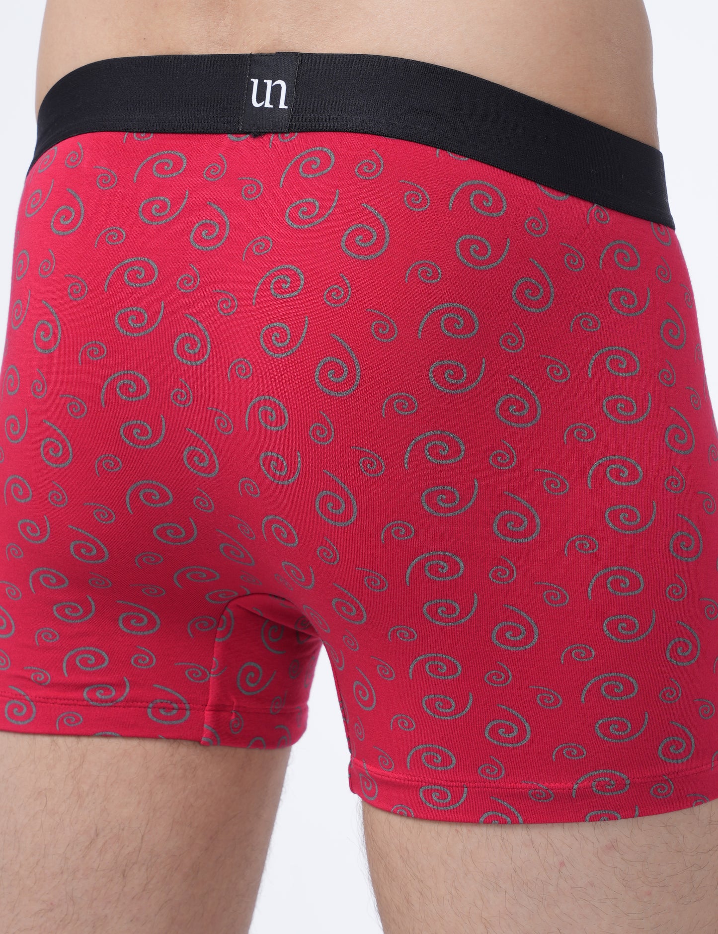 Men Trunks - Red AOP - UN027