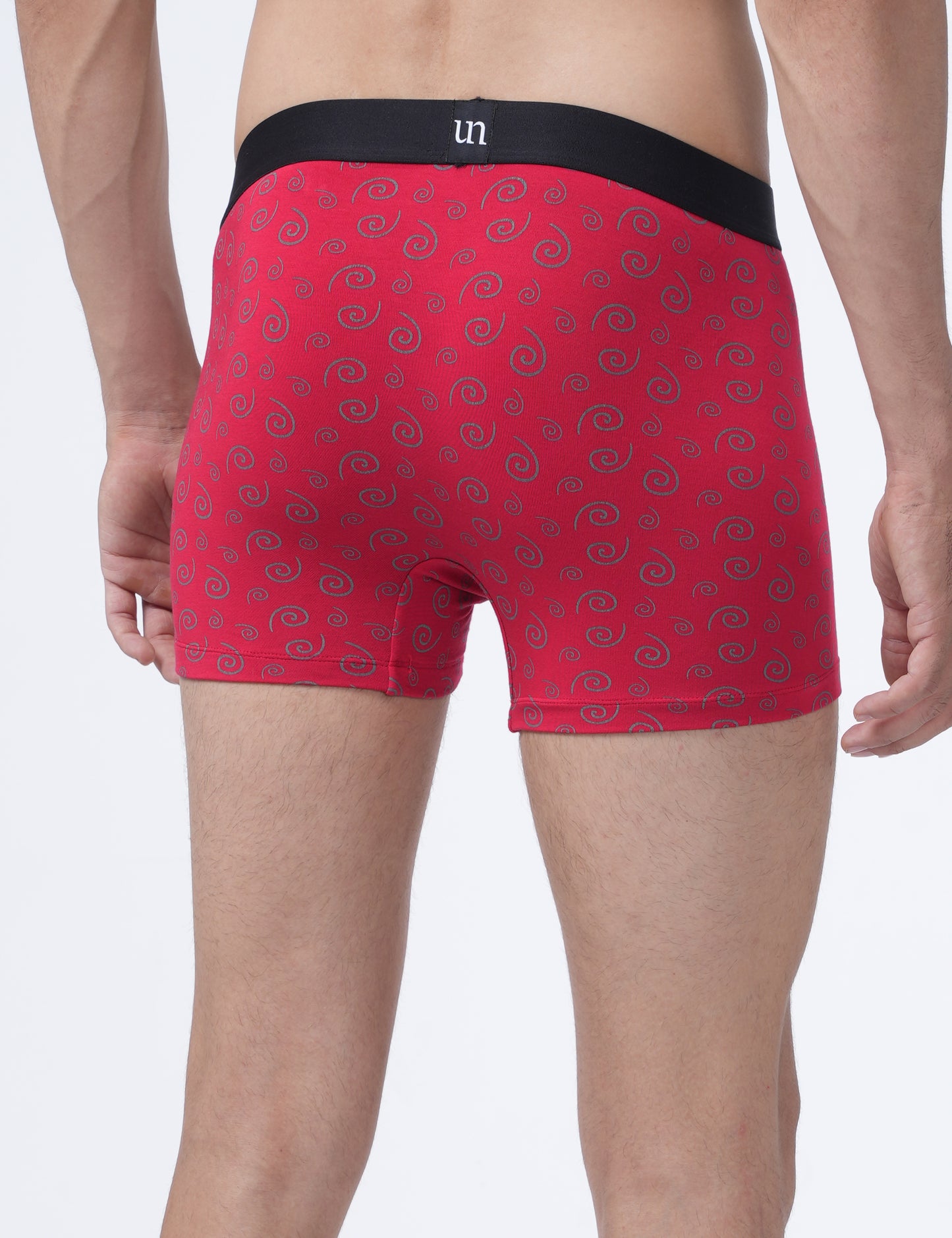 Men Trunks - Red AOP - UN027