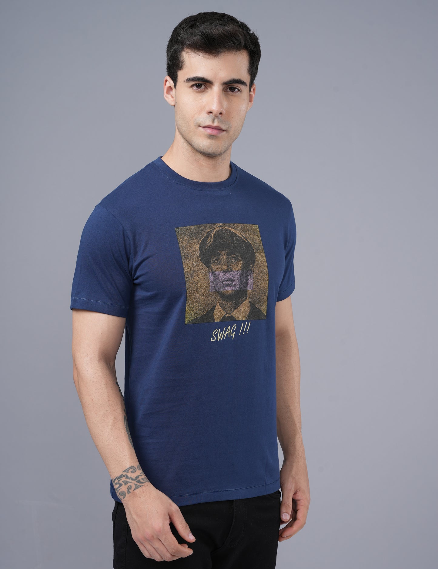 Men T-shirt - Pageant blue- UN003
