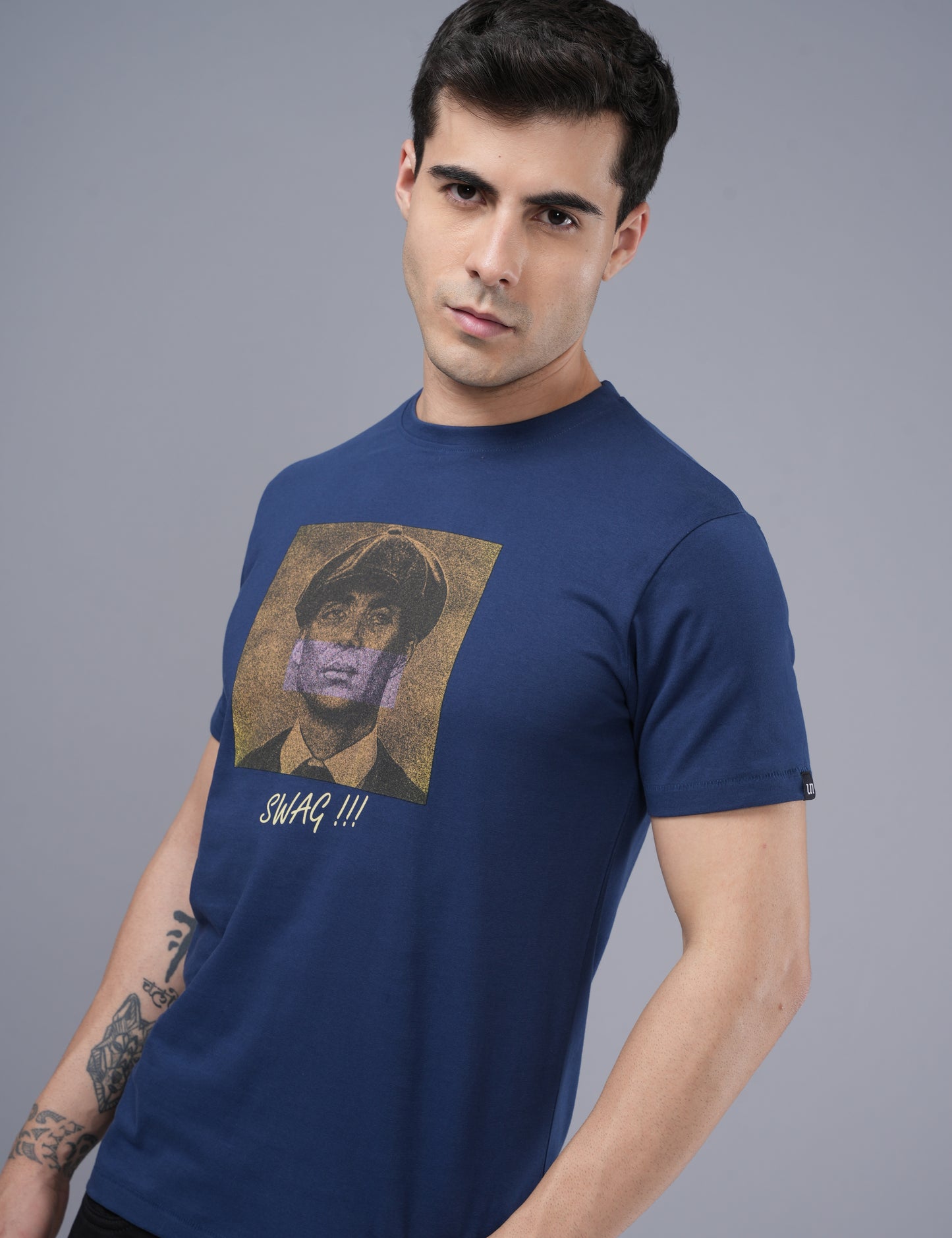 Men T-shirt - Pageant blue- UN003
