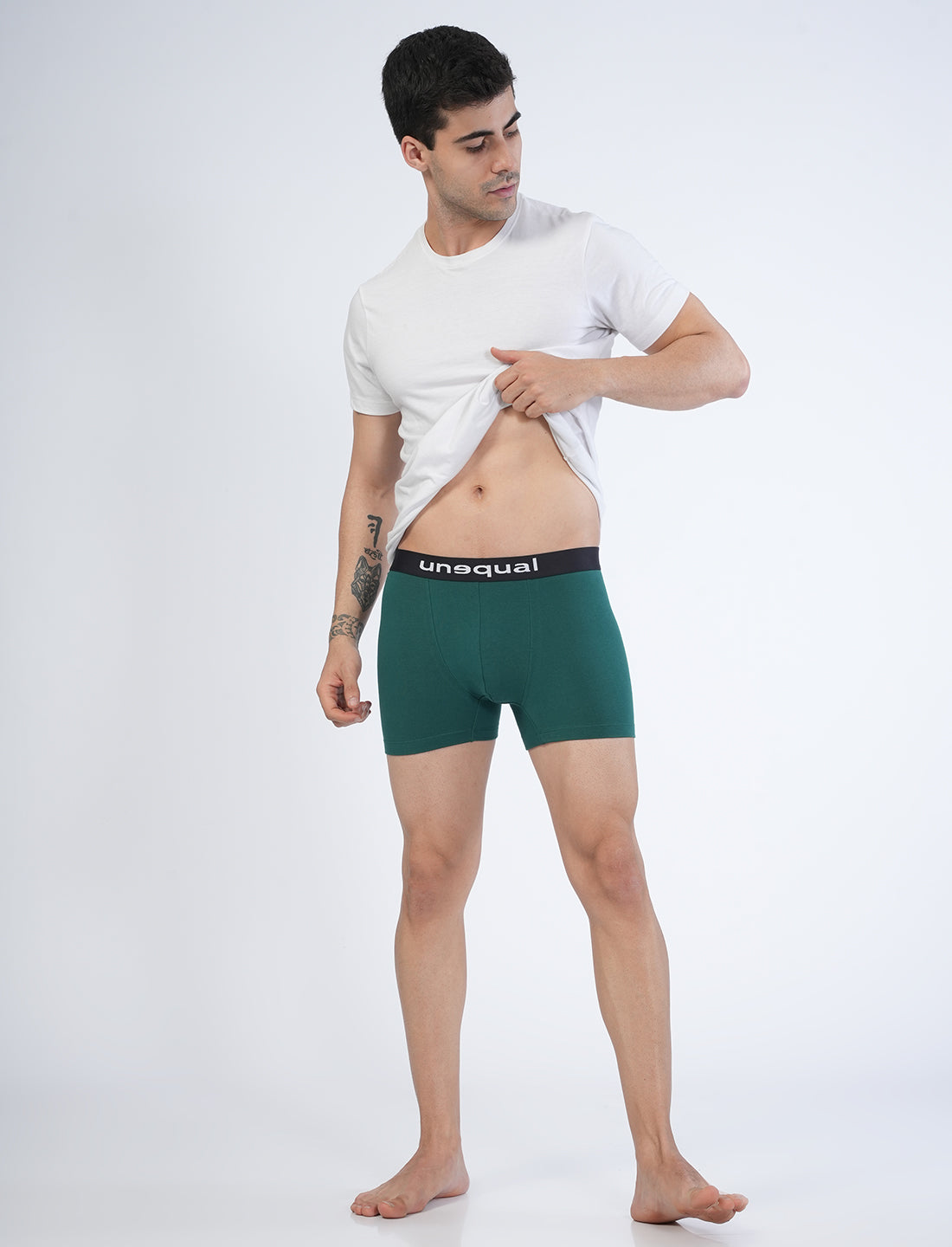 Men Trunks - Green - UN015