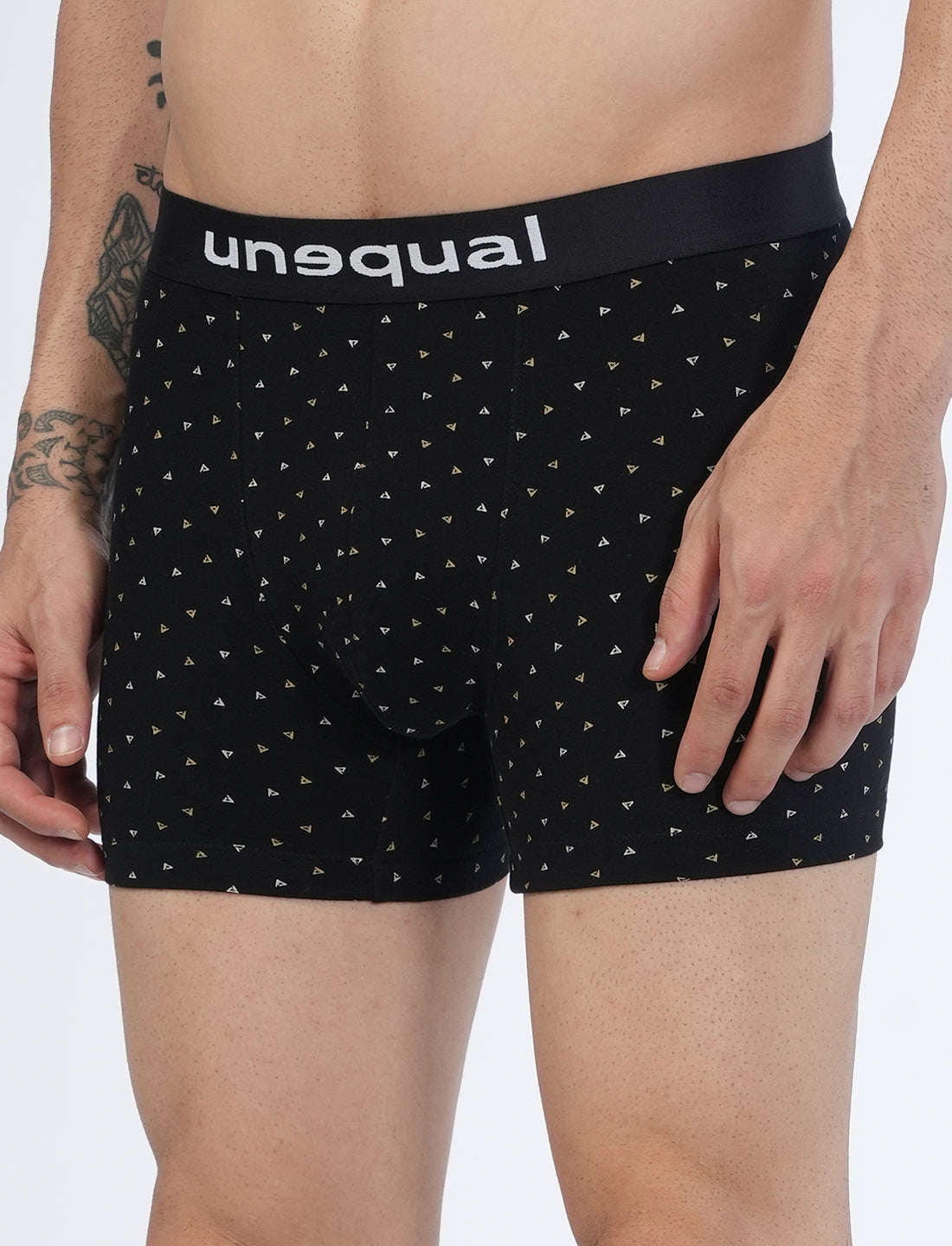 Men Trunks - Black AOP - UN017
