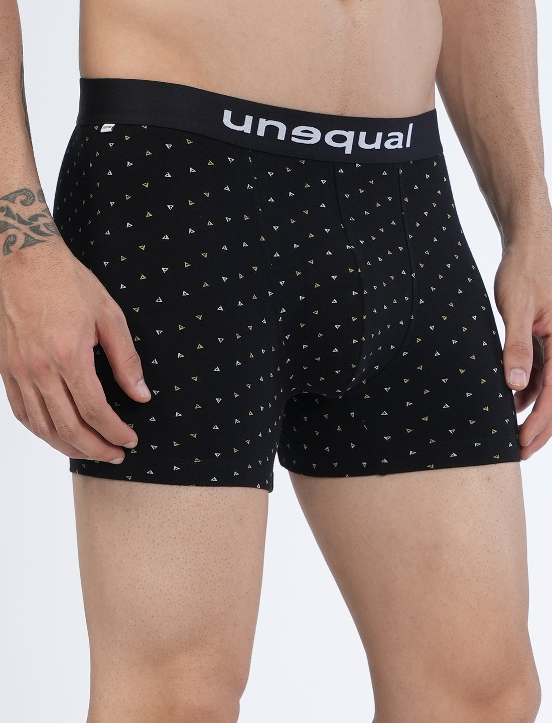 Men Trunks - Black AOP - UN017