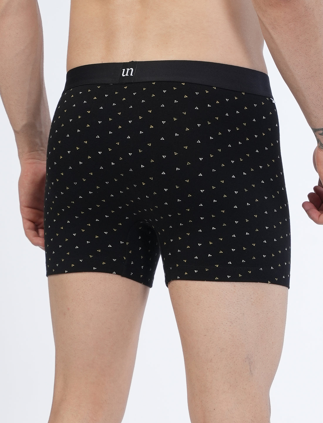 Men Trunks - Black AOP - UN017