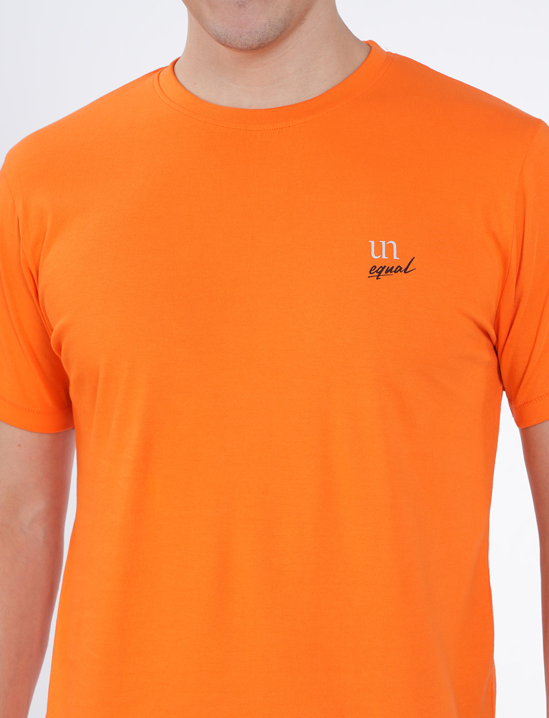 Men T-shirt - Vibrat orange - UN010