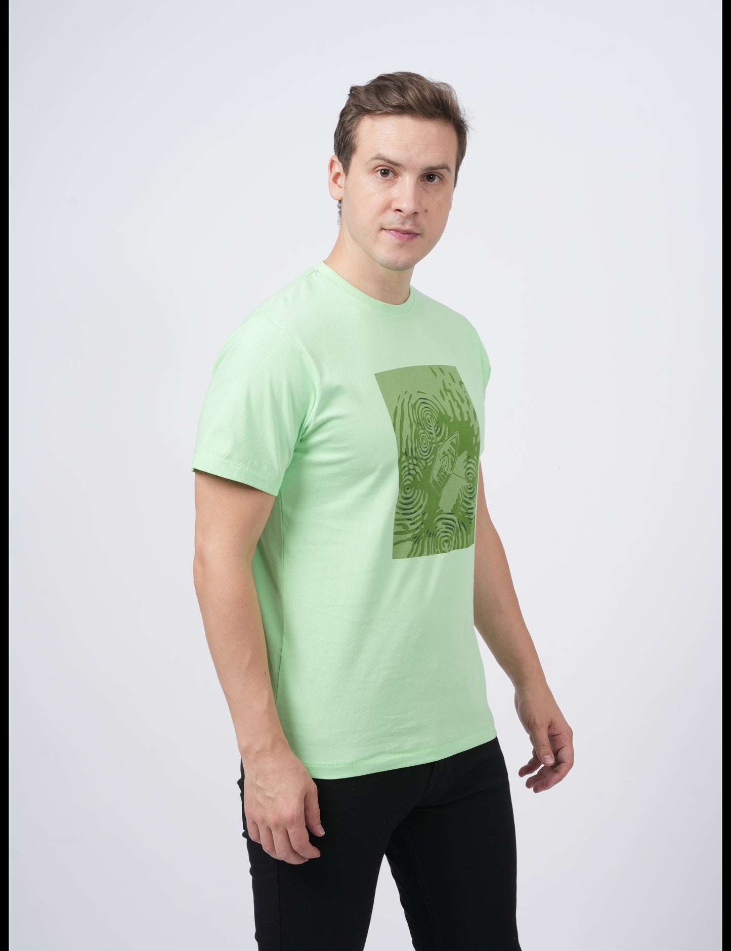 Men T-shirt - Patina green - UN012