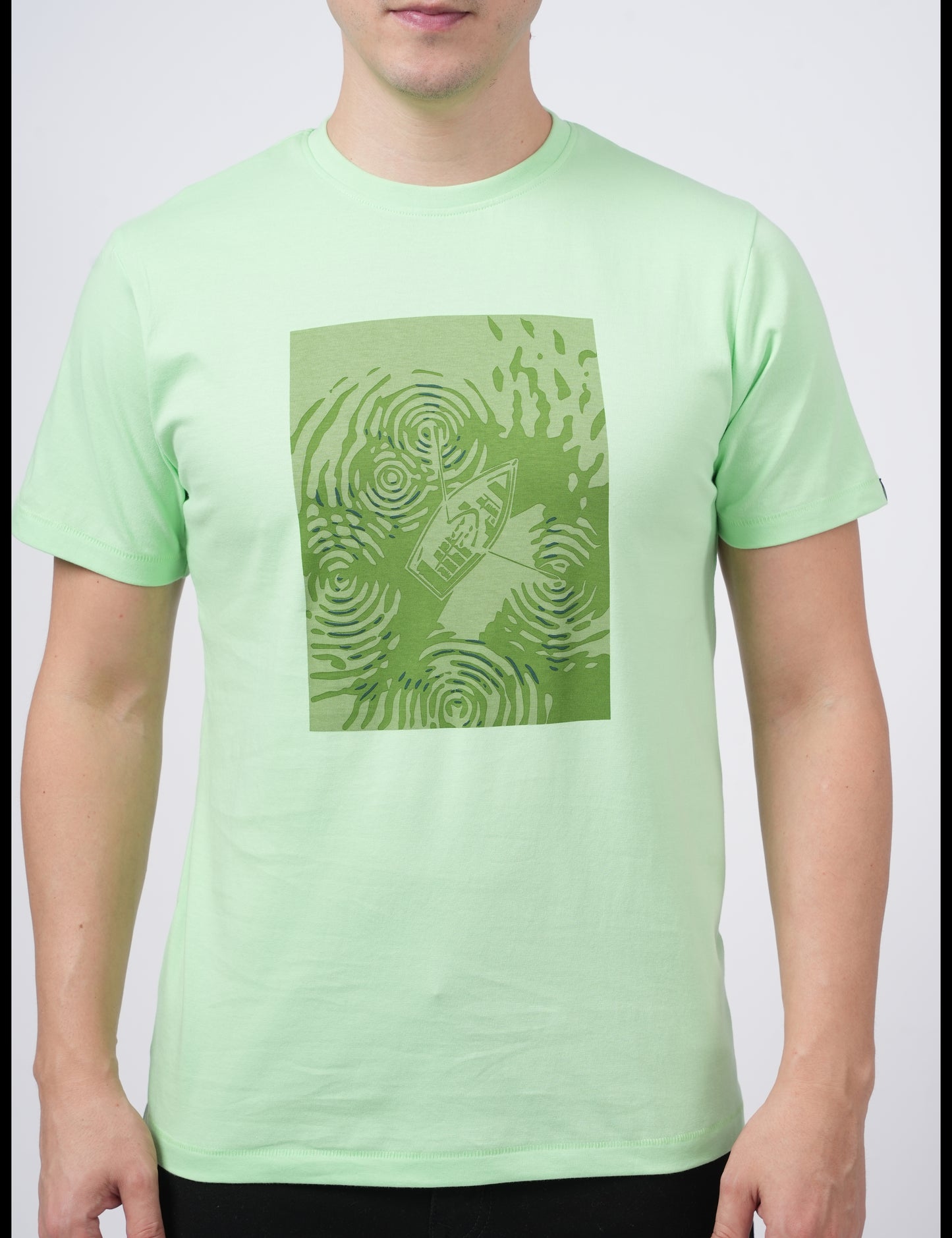 Men T-shirt - Patina green - UN012