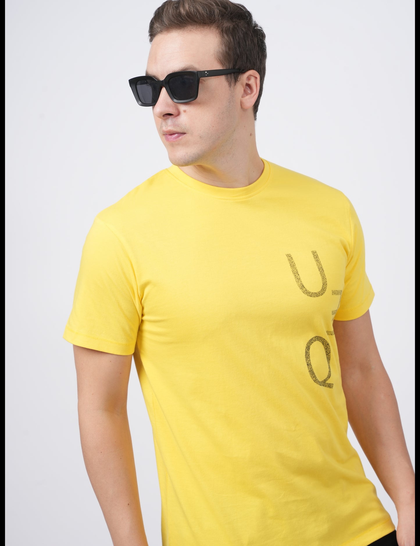 Men T-shirt - Yellow baloon - UN013