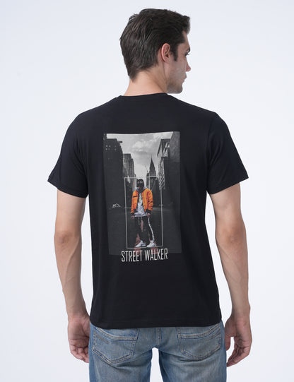 Men T-shirt - Black - UN006