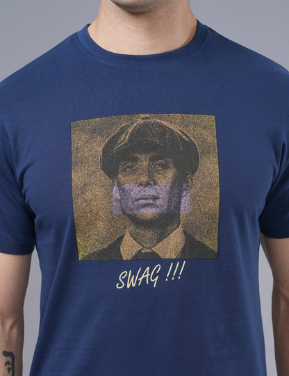 Men T-shirt - Pageant blue- UN003
