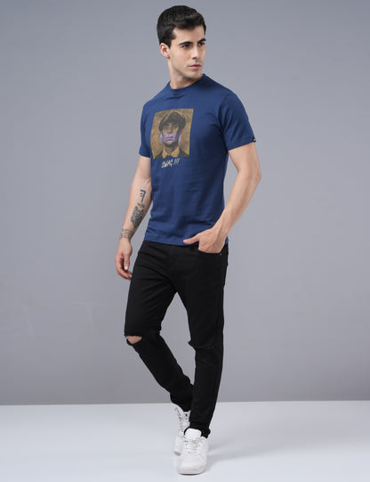 Men T-shirt - Pageant blue- UN003