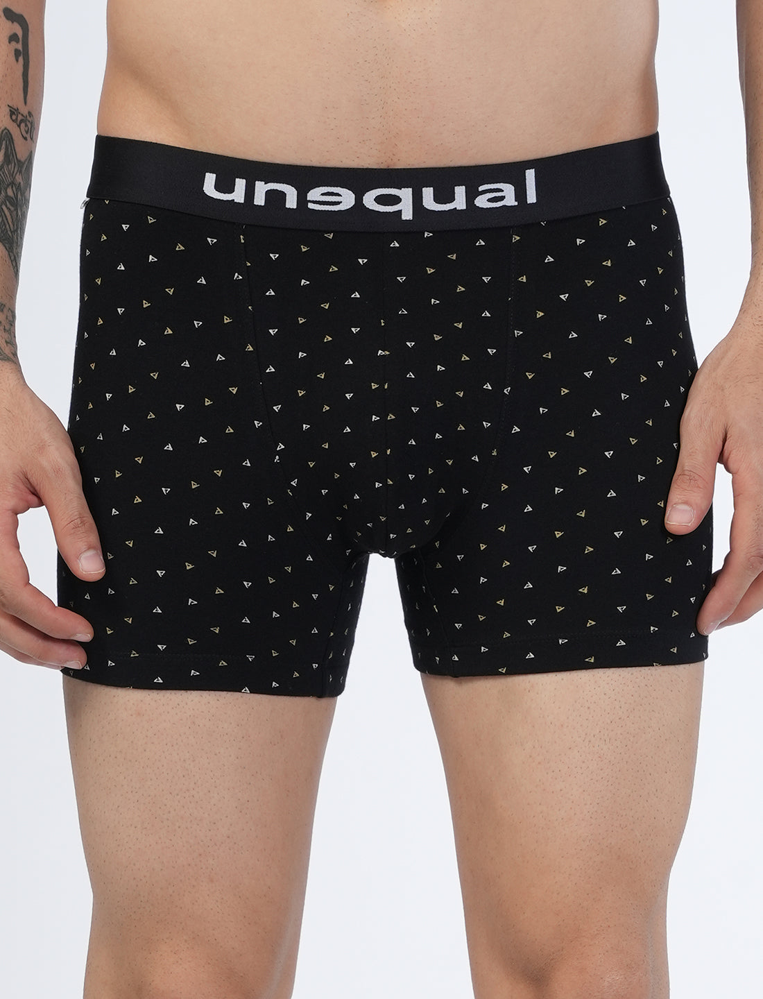 Men Trunks - Black AOP - UN017